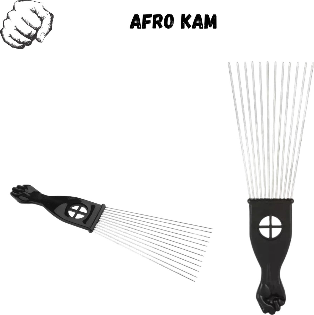 Kam|Afro haar| afro doek| Afro kam|Haar Spons |Afro Hair Sponge| | bol.com