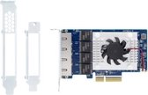 QNAP QXG-5G4T-111C netwerkkaart Intern Ethernet 5000 Mbit/s
