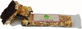 Vegan Choc dip Peanut & Popcorn Brittle - echte handgemaakt Britse Fudge, Lactosevrij en Glutenvrij