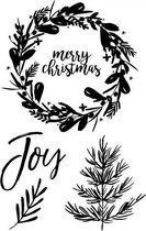 Stempel - Clear stamp - Kaisercraft - Peace & Joy