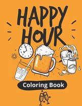 happy hour coloring book