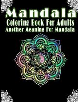 Mandala: coloring book for adults