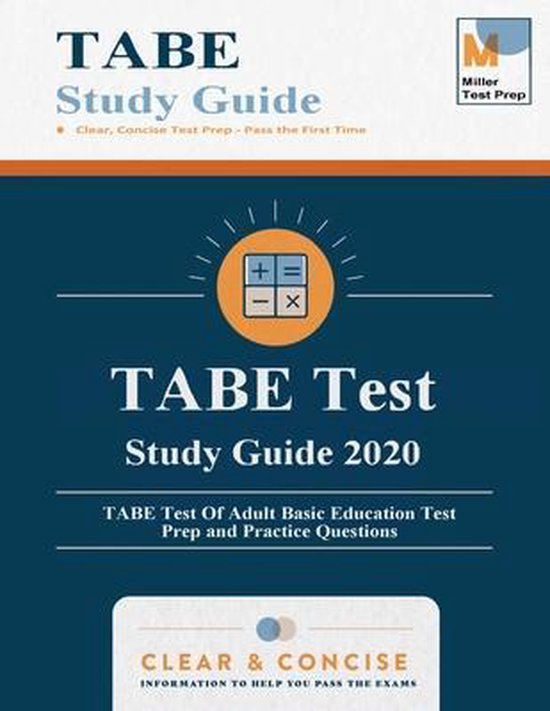 TABE Test Study Guide - cover