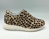 Maruti Wing Hairon Leather - Turtle Beige/Black - Maat 36