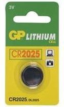 GP CR2025 Lithium Knoopcel