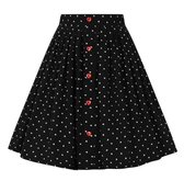 Ellie Skirt Black Dames Rokken - Dames Rokjes