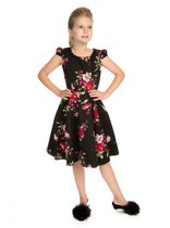 Royal Midnight Kids Dress Black . Feestjurk Meisje - Meisjes Jurken - Baby Jurk - Baby Kleding Meisjes