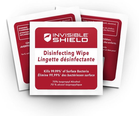 Invisible Shield Antimicrobial Wet Wipe 500 pack - ZAGG