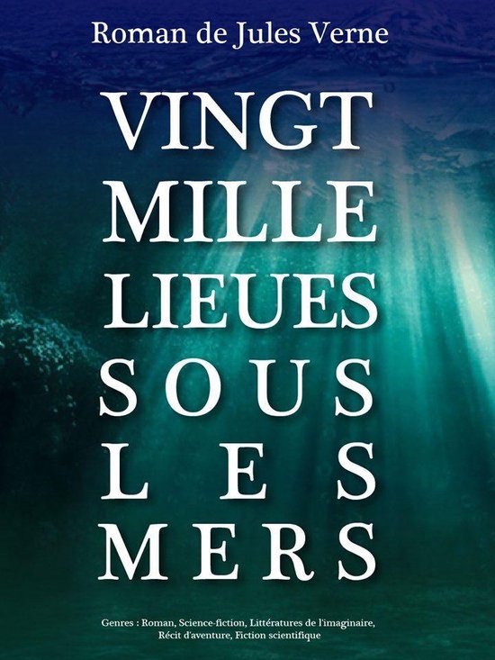 Vingt Mille Lieues sous les mers - cover