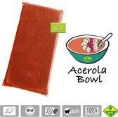 Acerola BIO - Bevroren fruit puree (pulp) - Acai fine fruits club - 4 Kg (40 x 100 g)