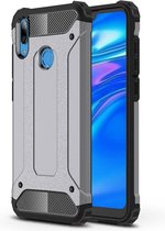 Magic Armor TPU + PC Combination Case voor Huawei Y7 (2019) (grijs)