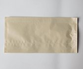Bruin papieren broodzak met zijvouw - 16 x 33 cm - 230 stuks