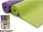 Yoga mat - paars - antislip - antibacterieel - wasbaar- 173 x 61 cm