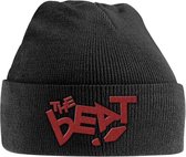 The Beat Beanie muts Logo Embroidered Zwart