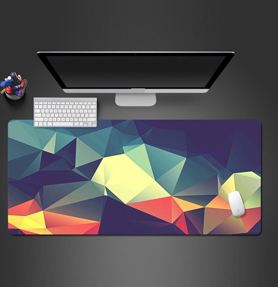 XXL Muismat XXL Desktop Mousepad 900x400mm Gaming Player Computer Muismat Rubber Base Antislip Wasbaar Duurzaam Huis, Draagbaar Kantoor Kantoor