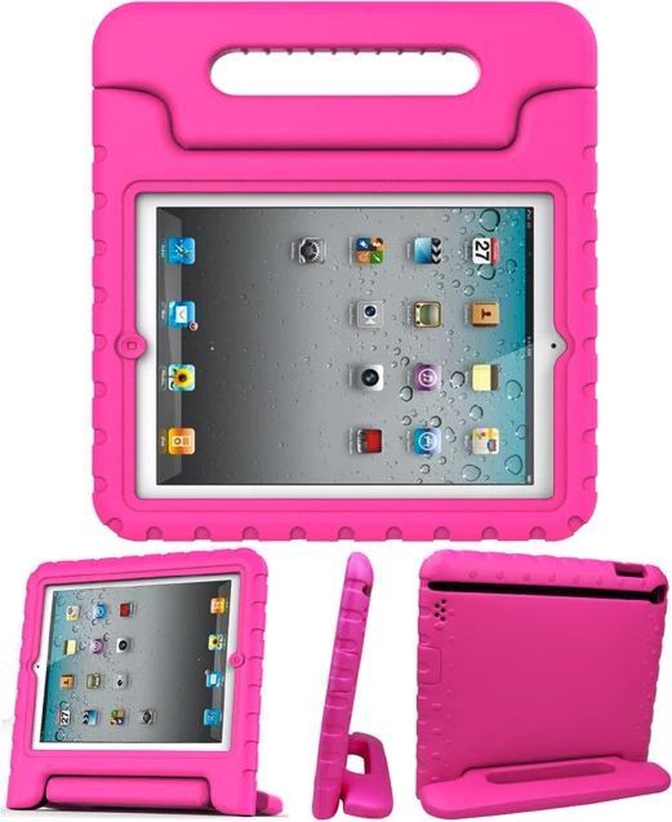 LOUZIR Kidsproof Backcover met handvat Samsung Galaxy Tab A 10.1 (2016) tablethoes - Roze