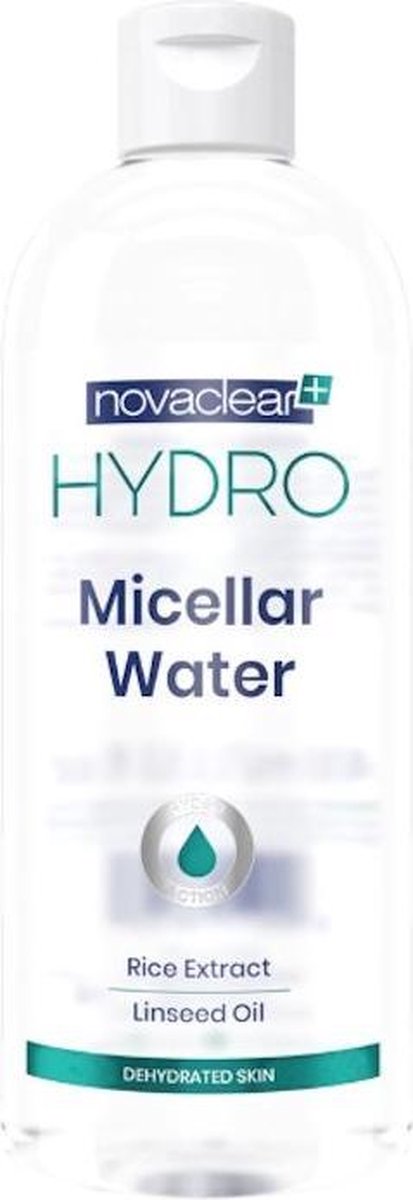 Novaclear HYDRO Micellar Water Rice en Linseed Extract 400ml.