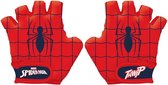 Marvel Fietshandschoenen Spider-man Jongens Pe/elastaan Rood Mt S