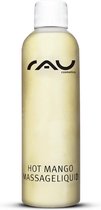 RAU Cosmetics - Hot Massage Mango 200ml|Zijdezachte huid, wilde mango & plantaardige oliën