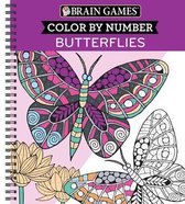 Brain Games - Color by Number- Brain Games - Color by Number: Butterflies