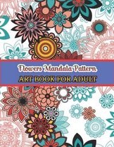 Flowers mandala pattern Art book for adult