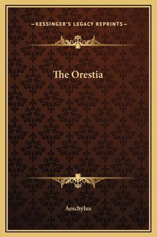 The Oresteia - cover