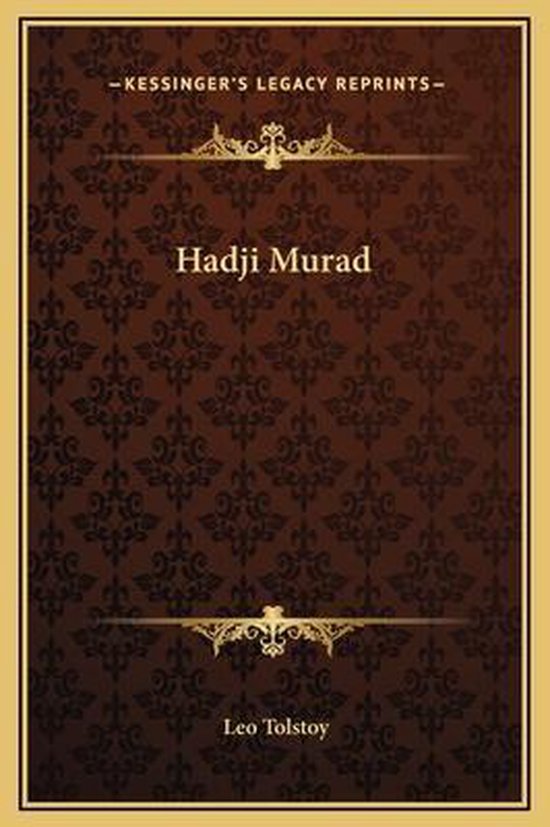 Hadji Murad - cover
