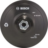 Bosch - Disque de ponçage en caoutchouc pour meuleuses d'angle, système de fixation velcro, 125 mm 125 mm