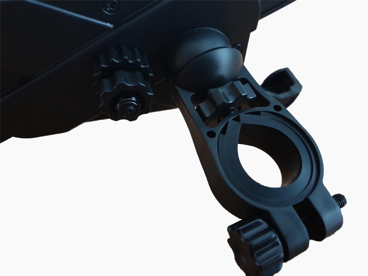 Impact® Pro Mount 360° - Bicycle Phone Holder [Smartphone COMPATIBLE 4-7 Inch] - Phone Bike Holder - Bicycle Handlebar Phone Holder With Ball Joint And Safety Rubber - Phone Bike Holder