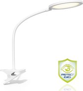 Aigostar 10RAR LED Klemlamp - LED Bureaulamp - Leeslampje - Oogbescherming - Anti Blauwlicht - 4000K - 7.5W