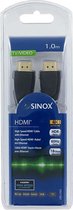 Sinox HDMI kabel - versie 2.0b (4K 60Hz HDR) - 1 meter