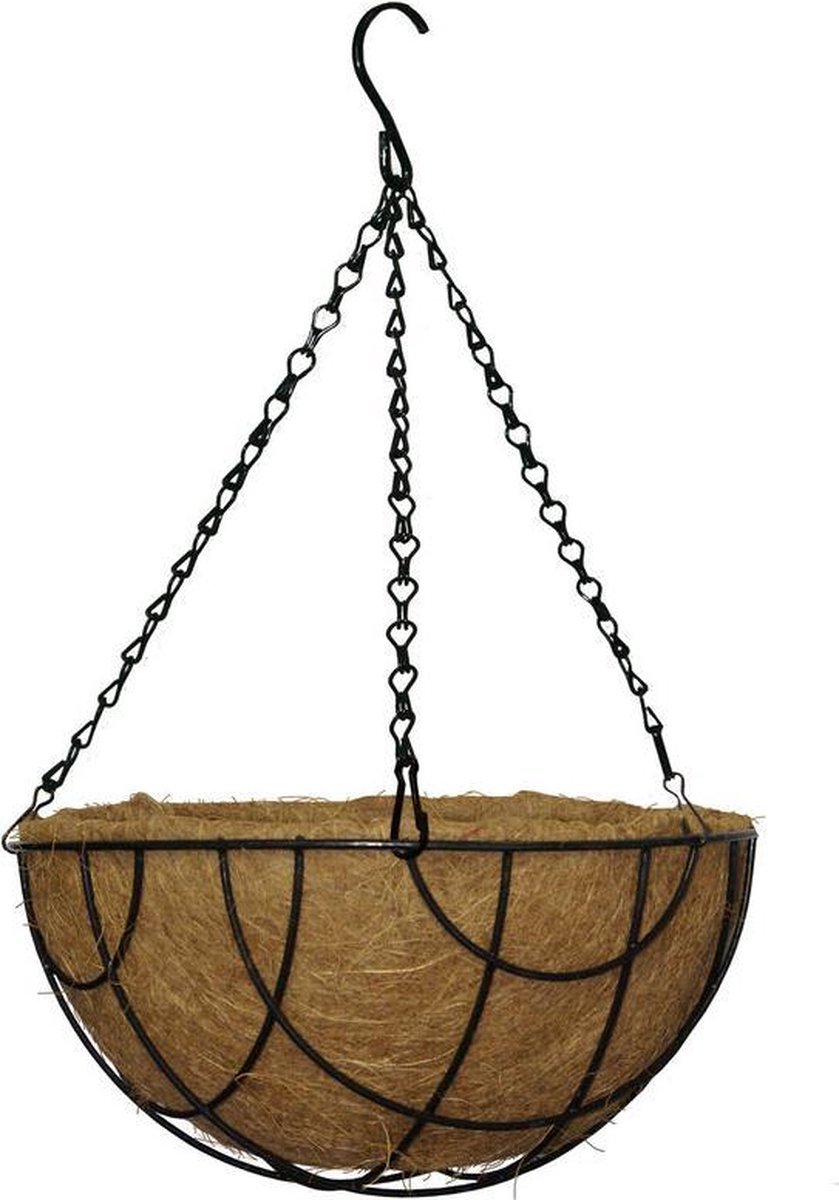 Merkloos Sans marque Plant&More Hanging Basket Set van 2 35 cm Incl Kokos vel
