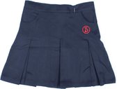 Sint-Ludgardis schooluniform - Rok  meisje - Donkerblauw - Maat 8 jaar