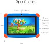 Kindertablet vanaf 4 jaar - 7inch - Kinder tablet - Blauw