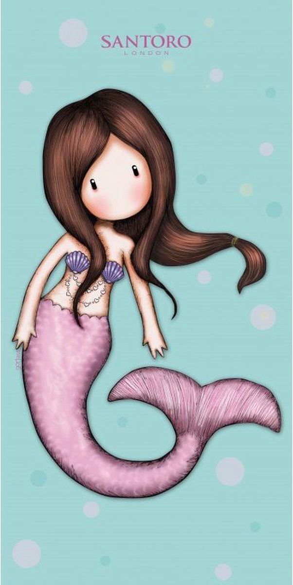 Santoro London Sirena - Strandlaken - 150 x 75 cm - Multi