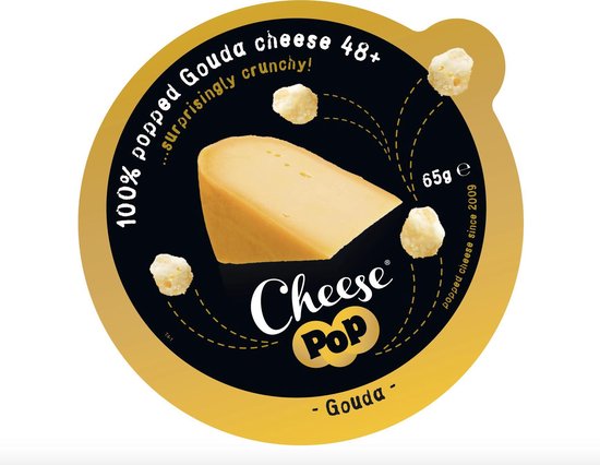 Hou op psychologie oven Cheesepop Gouda (multipack: 9x cup 65g ℮) - knapperige kaas snack -  houdbare zuivel... | bol.com