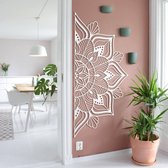 Déco murale en métal Hoagard |LOTUS SUTRA Blanc || Mandala | Décoration  murale |... | bol.com