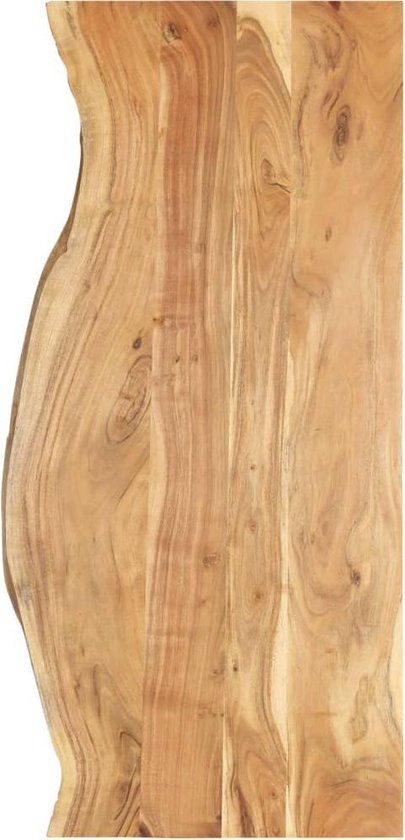 vidaXL de toilette 140x55x2,5 cm bois d'acacia massif