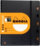 Rhodia ExaBook - A4 + Carreaux Zwart