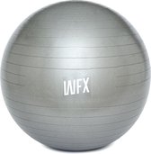 #DoYourFitness - Gymnastiek Bal - »Orion« - zitbal en fitness bal ter ondersteuning van lichaamshouding, coördinatie en balans - Maat : 65 cm. - zilver