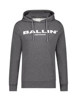 Ballin Amsterdam -  Heren   Original Hoodie  - Grijs - Maat XS