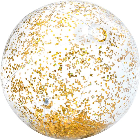 Ballon de plage à paillettes gonflable