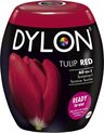 Teinture pour tissu DYLON - Dosettes pour lave-linge - Rouge tulipe - 350g