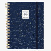 Legami notitieboek - spiraal - A4 formaat - 3in1 - lijn+ruit+dotted - studieschrift - STARS