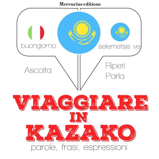 Viaggiare in kazako - cover
