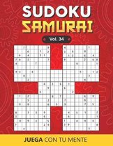 Juega con tu mente: SUDOKU SAMURAI Vol. 34