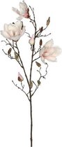 Mica Decorations Magnolia Kunstbloem - H88 cm - Lichtroze
