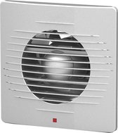 Badkamer - Toilet - Ventilator - 158mm - 12W - 100m3 - Mat Zilver - BSE