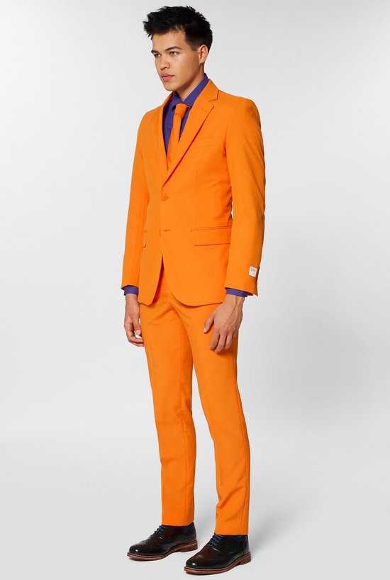 OppoSuits The Orange - Mannen Kostuum - Oranje - Koningsdag Nederlands  Elftal - Maat 46 | bol.com