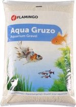Flamingo Aquarium accessorize Grind Beach - Wit - 43 x 27
